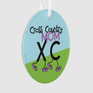 Ornamento Mãe de XC de Cross Country