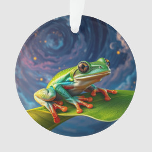 Ornamento Magia noturna da rã-arbórea