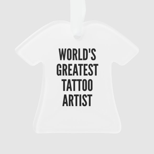 Ornamento Maior Tatuador do Mundo (Frente)