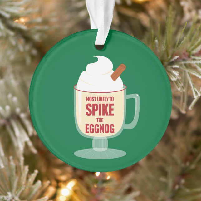 Ornamento Mais Propenso a Temperar o Eggnog (Árvore)