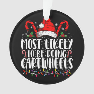 Ornamento Mais Provável Estar Fazendo Roda Sem Parar no Nata