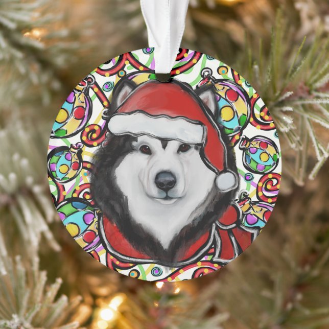Ornamento Malamute do Alasca (Árvore)