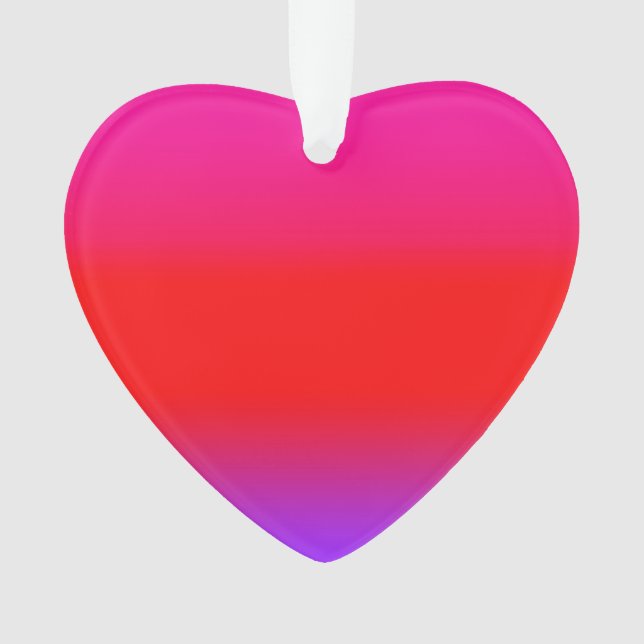 Ornamento Mambre Vermelho Magenta Festivo Roxo (Frente)