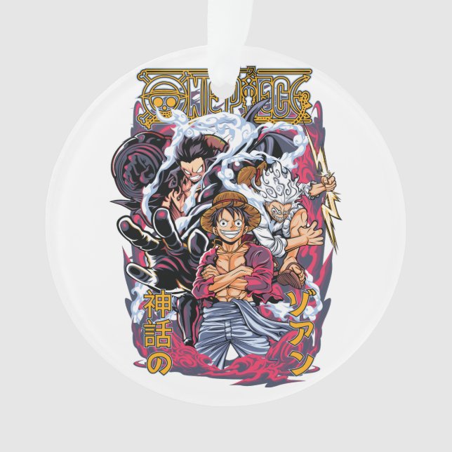 Ornamento Mangá One Piece (Frente)