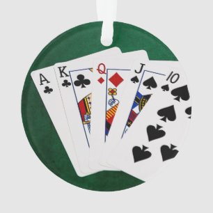 Ornamento Mãos Poker - Hetero - Ace A Dez