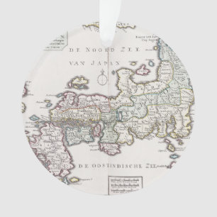 Ornamento Mapa antigo de Japão   1769