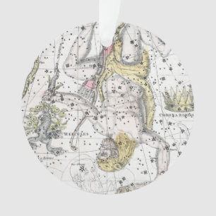 Ornamento Mapa da placa VIII das constelações