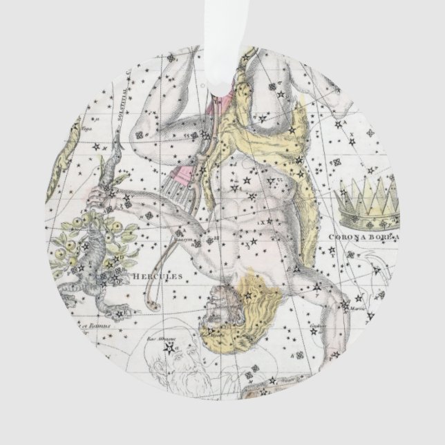 Ornamento Mapa da placa VIII das constelações (Frente)