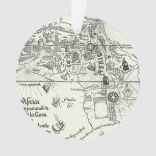 Ornamento Mapa de África   1500