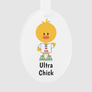 Ornamento Maratona personalizada de ultra-Pintinho personali