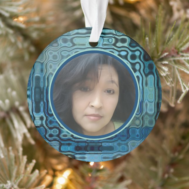 Ornamento Maravilha Azul de Gelo (Árvore)