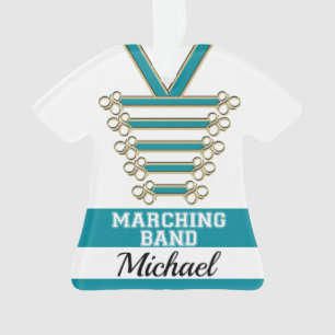 Ornamento Marching Banda Uniform with Photo (Marchando unifo