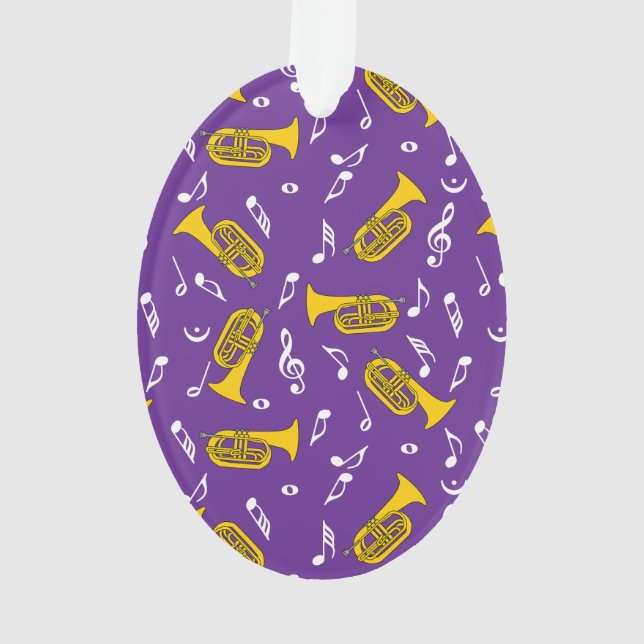 Ornamento *Marching Baritone Music Notes (Verso)