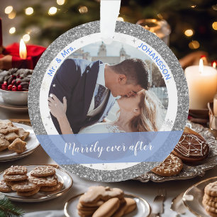 Ornamento Marrily, depois de 1rua de Natal, como Sr. e Sra. 