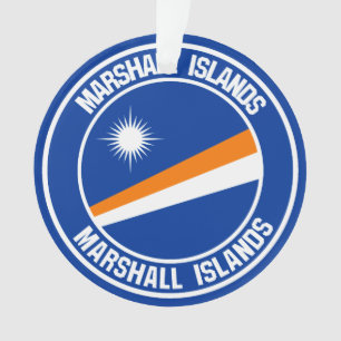 Ornamento Marshall Islands Round Emblem