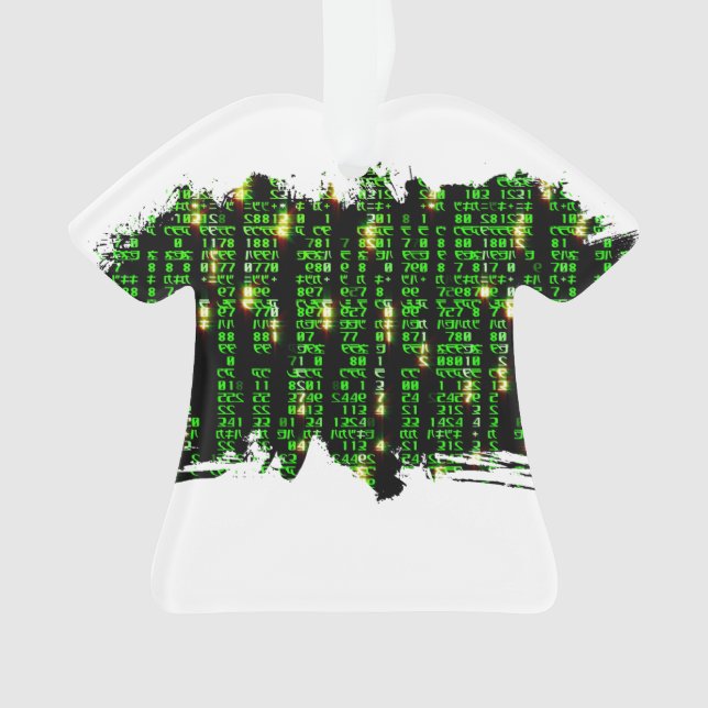 Ornamento Matriz de códigos (Frente)