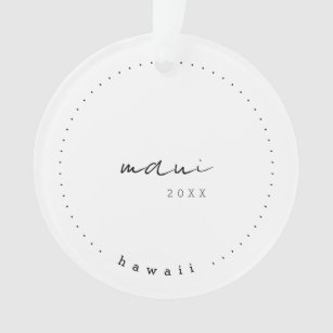 Ornamento Maui, Viagem Hawaii Estados Unidos Simples