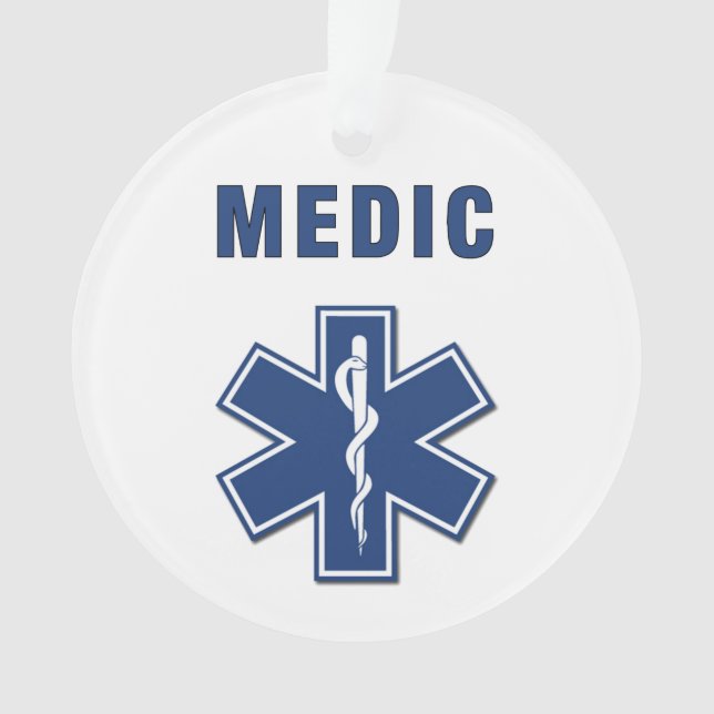 Ornamento Médico EMS (Frente)