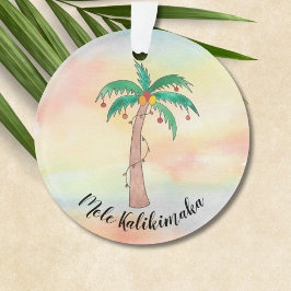 Ornamento Mele Kalikimaka Palm Tree
