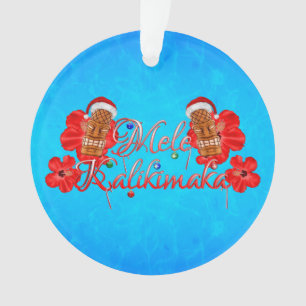 Ornamento Mele Kalikimaka Tiki
