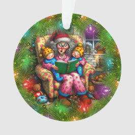 Ornamento Melhor Avó do Mundo / Mãe / Babá