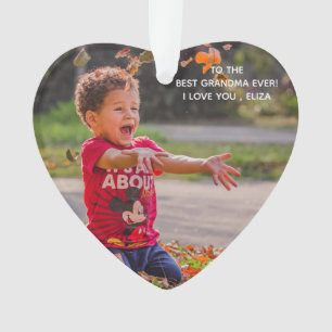 Ornamento Melhor Avó Nunca Feliz Avós de Natal