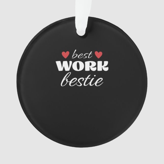 Ornamento Melhor Bestialidade de Trabalho Clássica (Frente)
