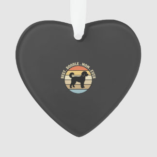 Ornamento Melhor Mãe Doodle de Todos os Tempos Cachorro Retr