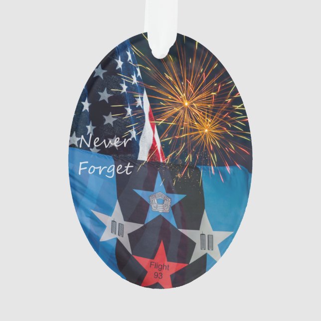 Ornamento Memória Nacional Nunca Esquece (Verso)