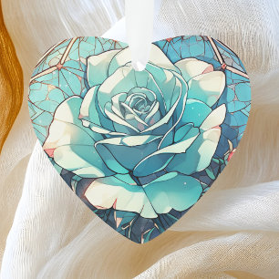 Ornamento Memorial Rosa Azul
