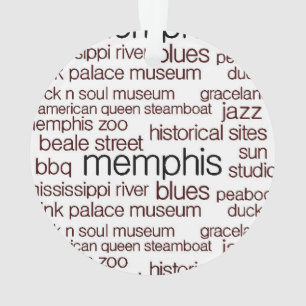 Ornamento Memphis em Brown