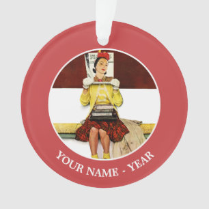 Ornamento Menina de cobrir