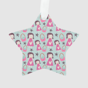 Ornamento Meninas e bolsas