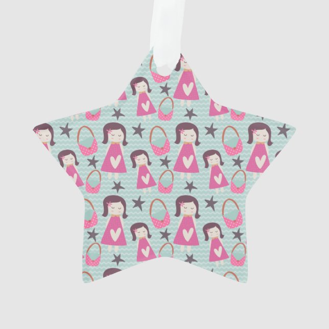 Ornamento Meninas e bolsas (Verso)