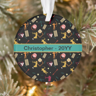 Ornamento Mens Archery - Boys Arco n Arrow Abstrato Art