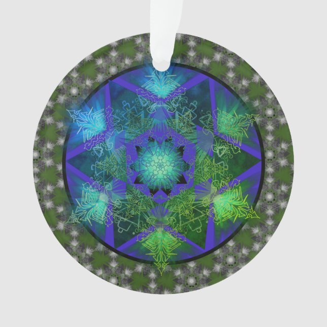 Ornamento Merkabah Mandala (Frente)