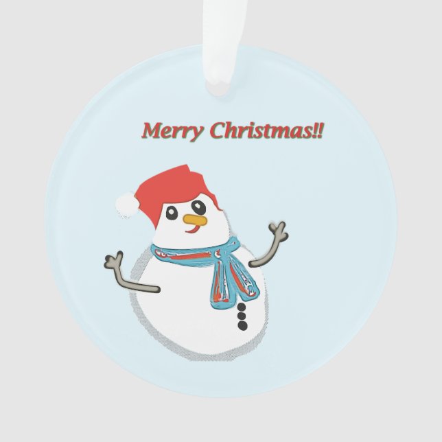 Ornamento Merry Christma!! (Frente)