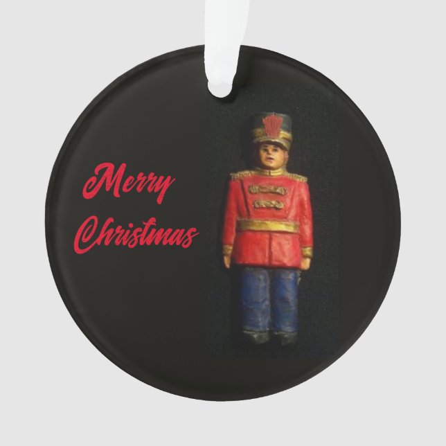 ORNAMENTO MERRY CHRISTMAS TOY SOLDIER (Frente)