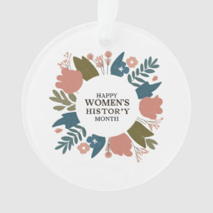 Ornamento Mês da História das Mulheres