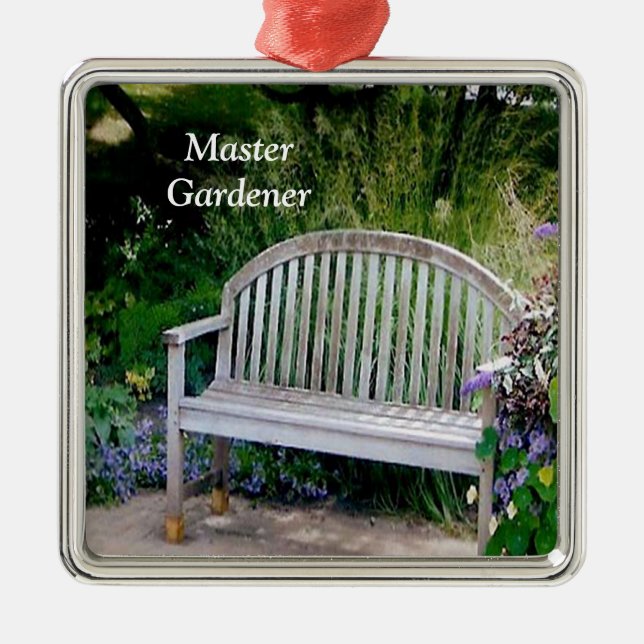 Ornamento Mestre Gardener (Frente)