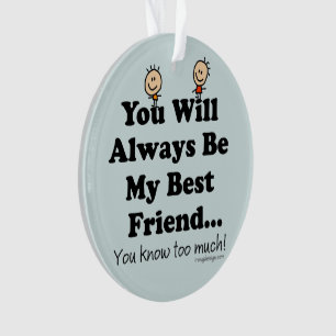 Ornamento Meu melhor amigo