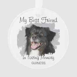 Ornamento Meu Melhor Amigo | Pet Memorial