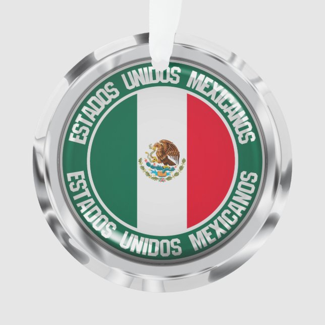 Ornamento México Round Emblem (Frente)