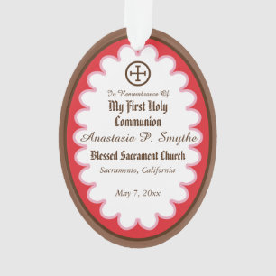 Ornamento Milagre de Bl. Imelda Lambertini (VVP 010)