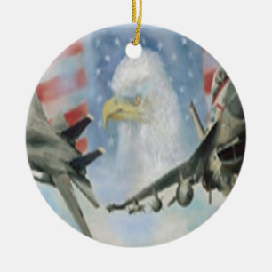 Ornamento militar americano dos aviões