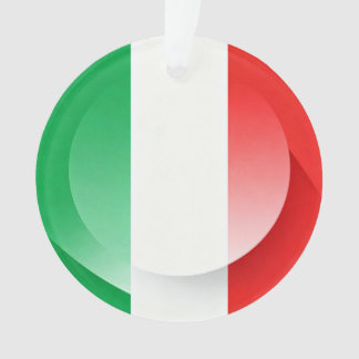 Ornamento Minimalist Patriotic Ceramic Christmas Bauble