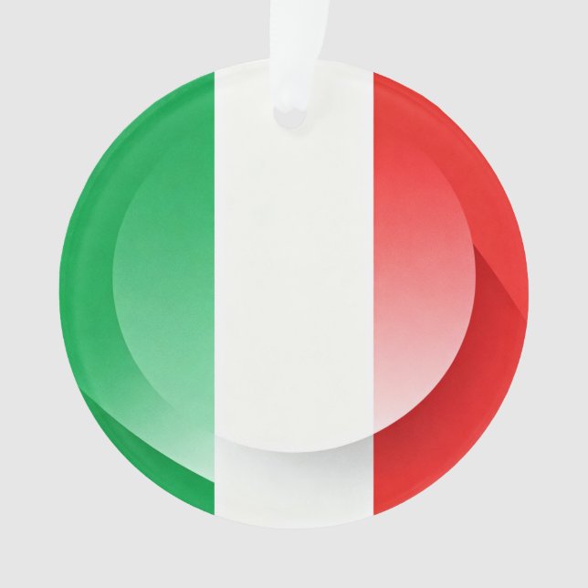 Ornamento Minimalist Patriotic Ceramic Christmas Bauble (Frente)