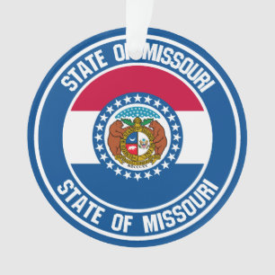 Ornamento Missouri Round Emblem