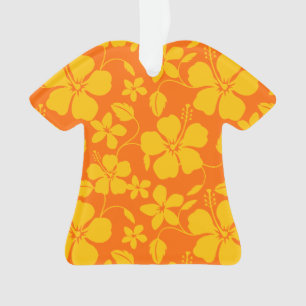ORNAMENTO MISTURA DE LARANJA HAWAIIANA HULA (HIBISCUS)