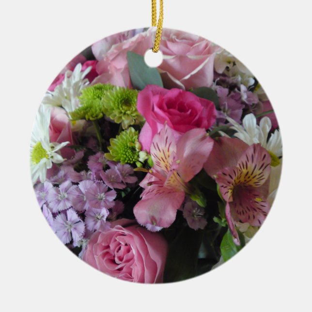 Ornamento misturado da flor (Frente)